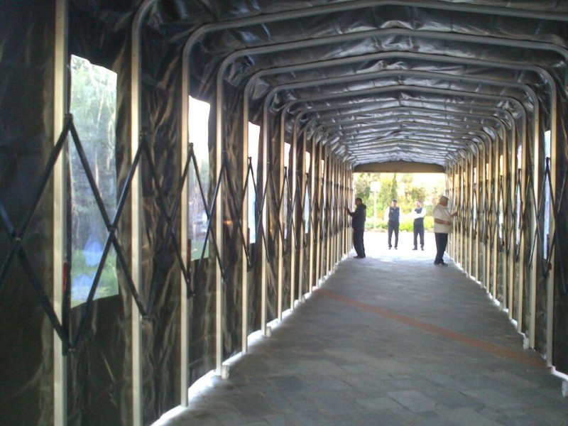 'Ready-Box' retractable tunnel @ THE WESTIN, Costa Navarino