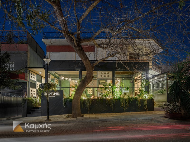 Motorized roof and glass systems @ Innamorata restaurant, Halandri